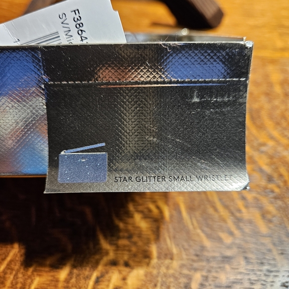 Coach Boxed Small Wristlet With Star Glitter - Picture 3 of 6